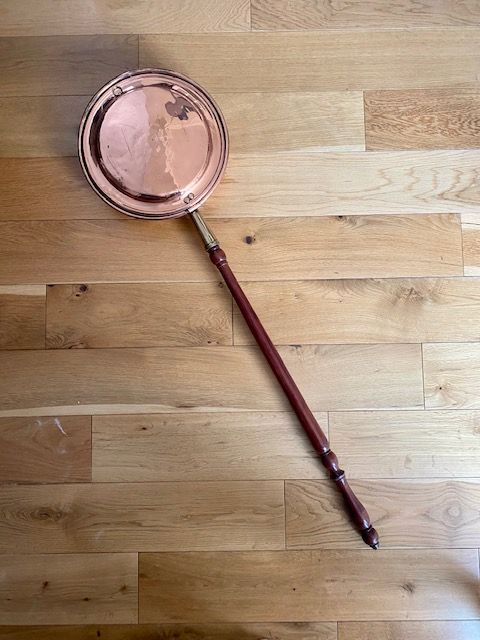 Antique George III Copper Warming Pan