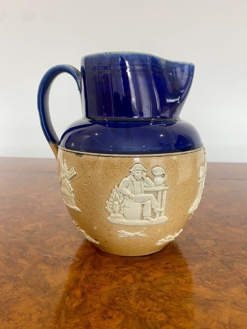 Antique Victorian Royal Doulton Harvest Jug