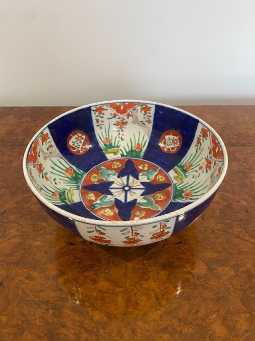 Antique Japanese Quality Imari Circular Bowl