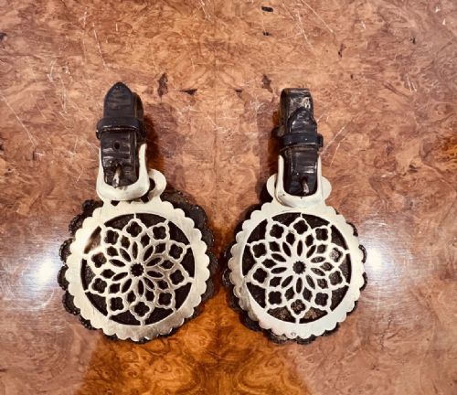 Pair of Antique Victorian Quality Brass Horse Brasses