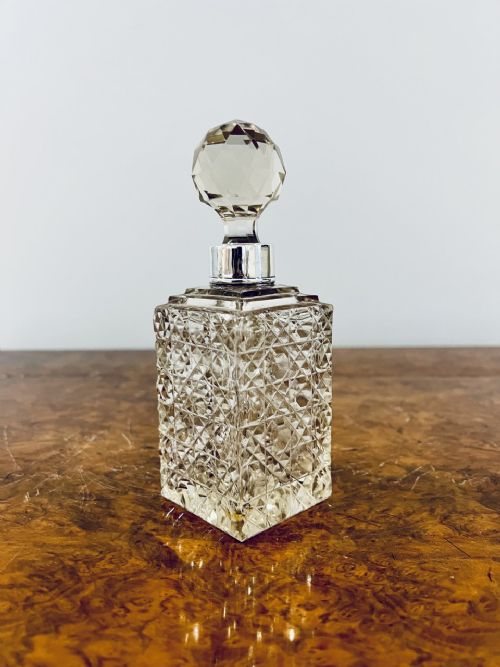 Antique Quality Cut Glass Decanter