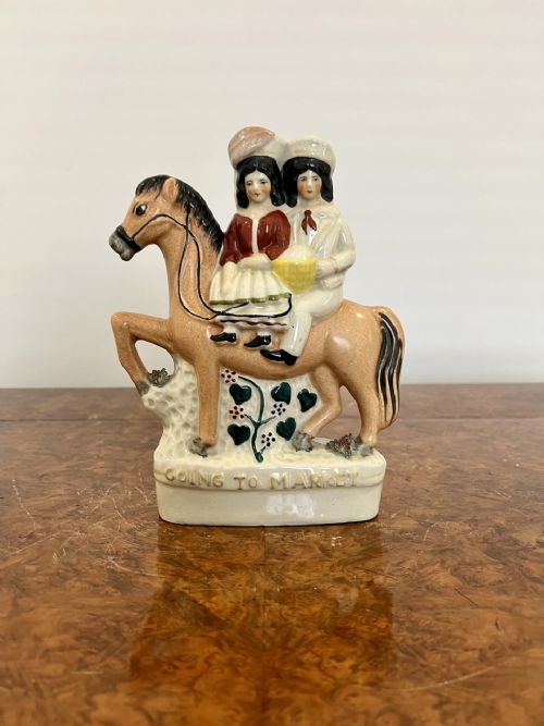 Antique Victorian Staffordshire Figure