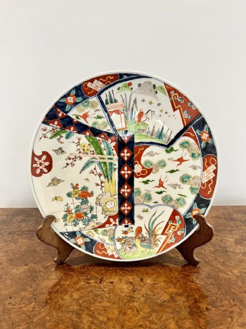 Quality antique  Japanese Imari plate