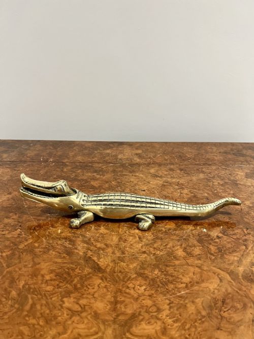 Antique Edwardian Brass Nut Cracker