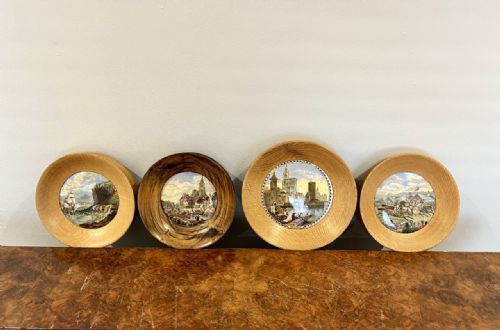 Collection of Four Antique Victorian Quality Pot Lids