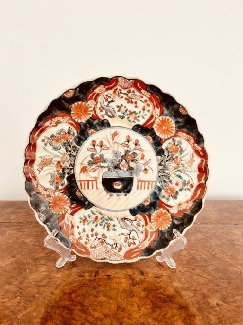 Antique Japanese Quality Imari Plate