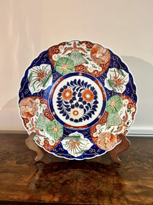 Quality Antique Japanese Imari Plate