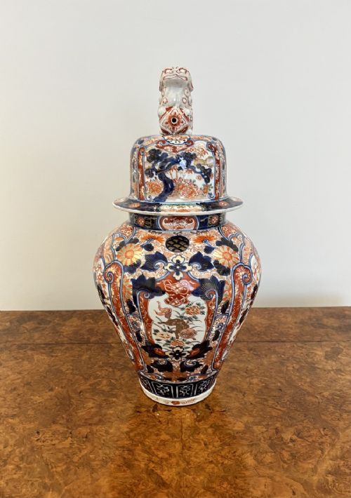 Fantastic Quality Large Antique Japanese Imari Vase