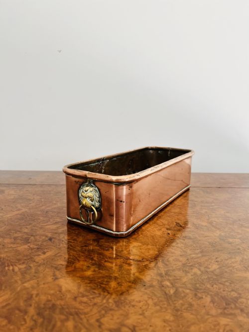 Wonderful Quality Antique Victorian Copper Planter