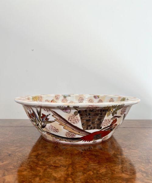 LOVELY ANTIQUE EDWARDIAN JUG AND BOWL SET - ADDITIONAL PHOTO 6