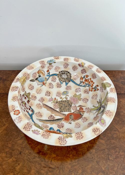 LOVELY ANTIQUE EDWARDIAN JUG AND BOWL SET - ADDITIONAL PHOTO 8