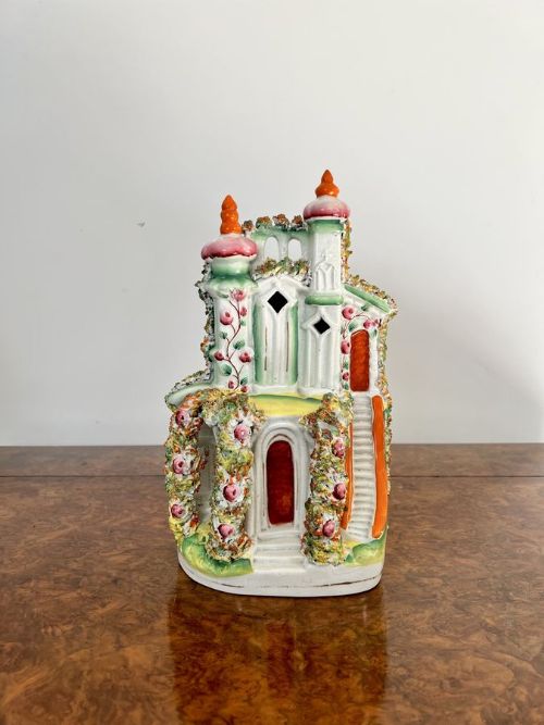 Stunning Quality Large Antique Victorian Staffordshire Cottage