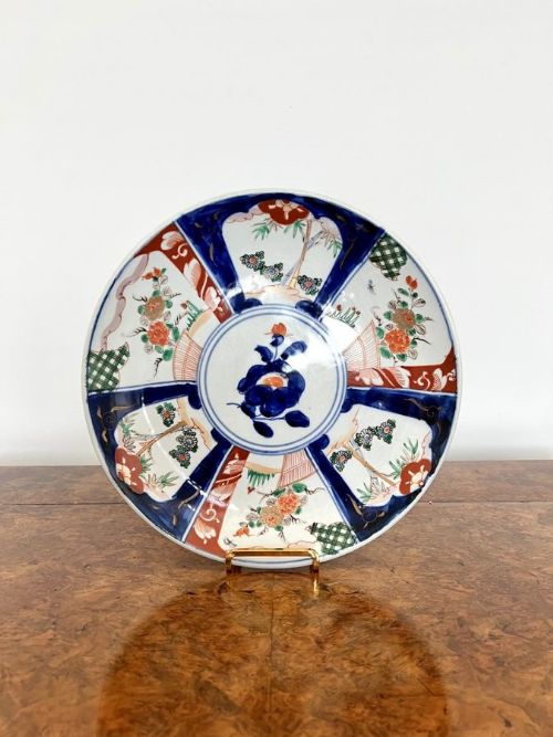 Quality Antique Japanese Imari Plate