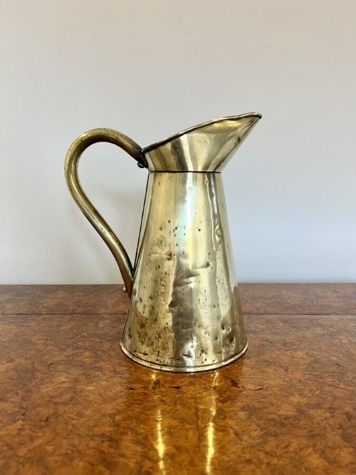 Antique Edwardian Brass Jug