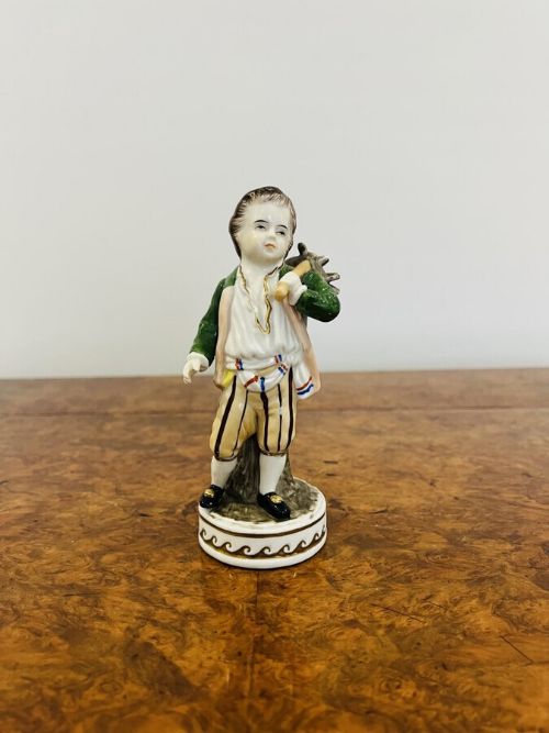 Antique Porcelain Continental Figure
