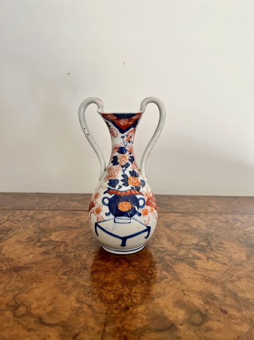 Unusual Antique Japanese Quality Imari Vase