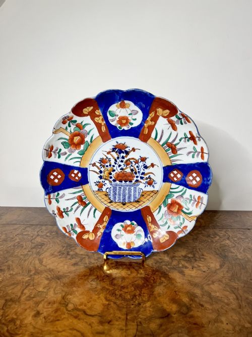 Lovely Quality Antique Japanese Imari Plate