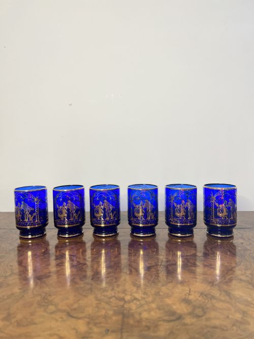 Collection of Six Antique Glasses