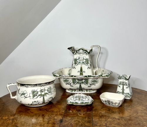 Lovely Antique Victorian Bathroom Set