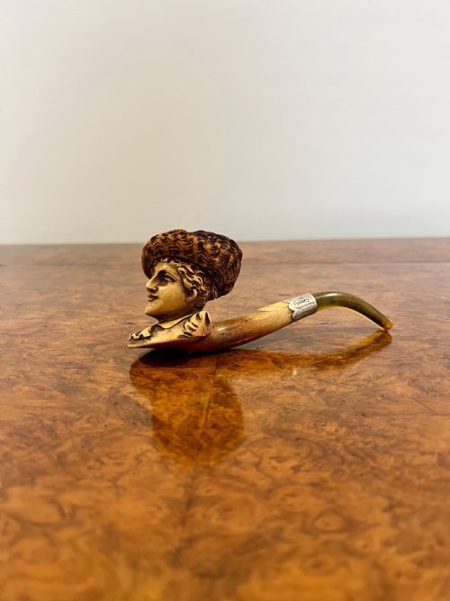 Antique Victorian Quality Meerschaum Pipe
