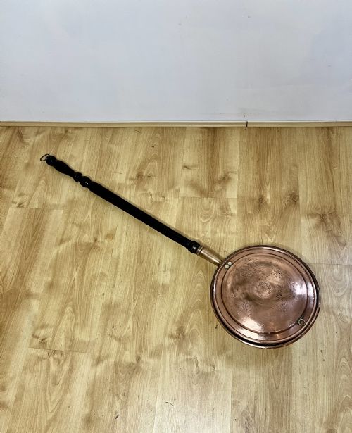 Antique George III Copper Warming Pan