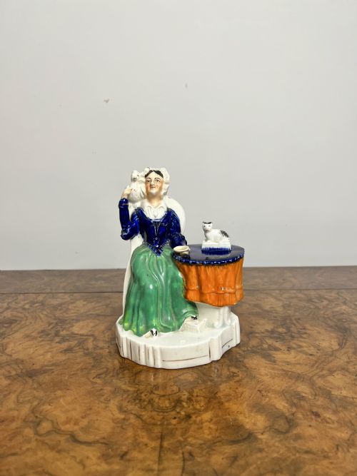 Antique Victorian Staffordshire Group