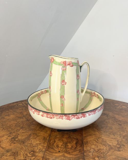 Antique Royal Doulton Jug and Bowl Set