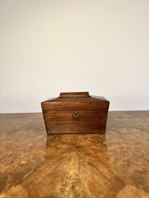 Lovely Antique Victorian Rosewood Storage Box