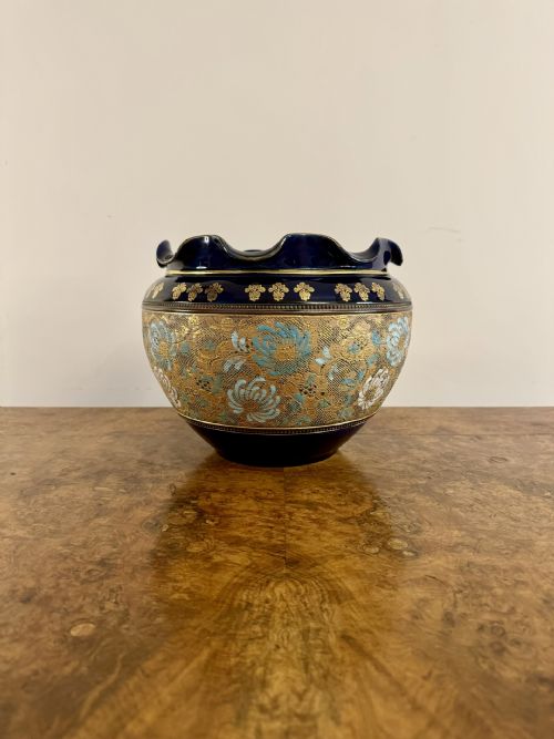 Excellent Quality Antique Royal Doulton Jardiniere