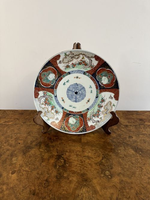 Quality Antique Japanese Imari Plate