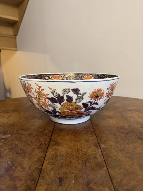 LARGE ANTIQUE 19TH CENTURY QUALITY CHINESE PORCELAIN BOWL - ADDITIONAL PHOTO 2