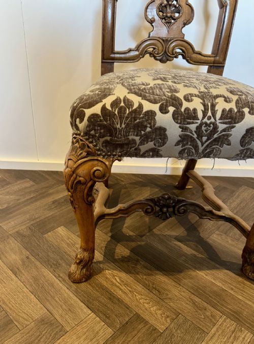 FANTASTIC QUALITY SET OF TEN ANTIQUE VICTORIAN WALNUT DINING CHAIRS - ADDITIONAL PHOTO 7