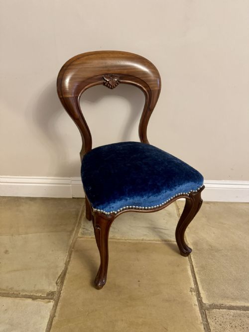 FANTASTIC QUALITY SET OF FOUR ANTIQUE VICTORIAN MAHOGANY DINING CHAIRS - ADDITIONAL PHOTO 6
