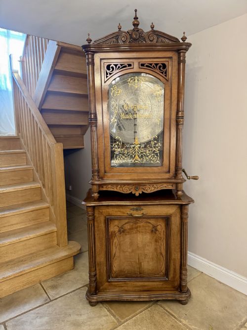 MAGNIFICENT LARGE ANTIQUE 19TH CENTURY ORIGINAL MUSIKAUTOMAT SYMPHOMIAN PRODUCED BY LOCHMANNS - ADDITIONAL PHOTO 2