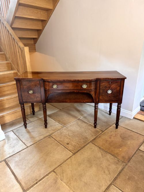 FANTASTIC QUALITY ANTIQUE GEORGE III MAHOGANY SIDEBOARD - ADDITIONAL PHOTO 3