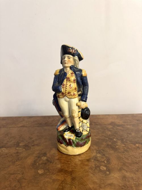 WONDERFUL ANTIQUE 19TH CENTURY LORD NELSON TOBY JUG - ADDITIONAL PHOTO 6