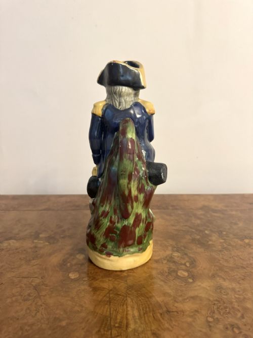 WONDERFUL ANTIQUE 19TH CENTURY LORD NELSON TOBY JUG - ADDITIONAL PHOTO 1