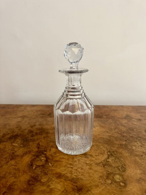 Quality Antique Victorian Glass Decanter