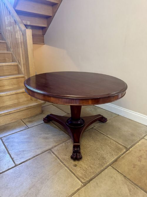 Fantastic Quality Antique Victorian Mahogany Tilt Top Dining Table