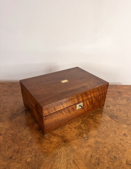 Quality Antique Victorian Mahogany Writing Slope