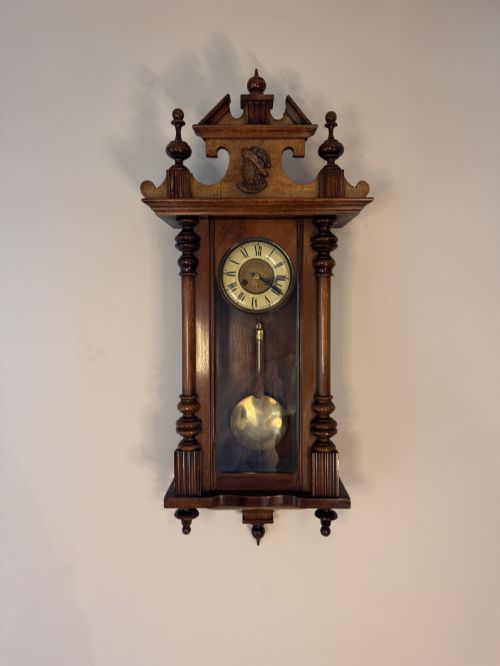 Wonderful quality antique Victorian Vienna wall clock