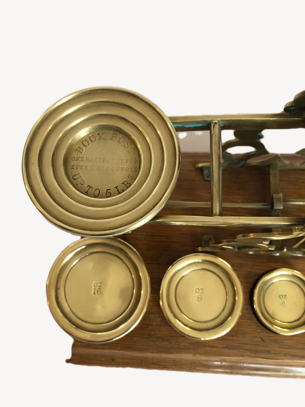 Quality antique Victorian letter scales  View VI