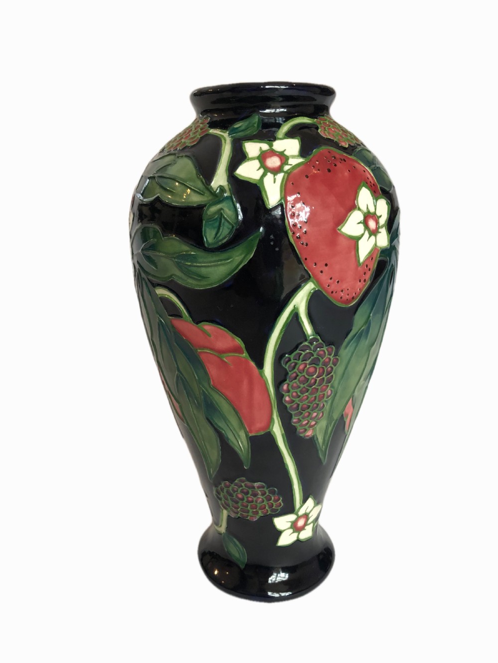 Quality Moorcroft hand painted shaped vase
 View VII
