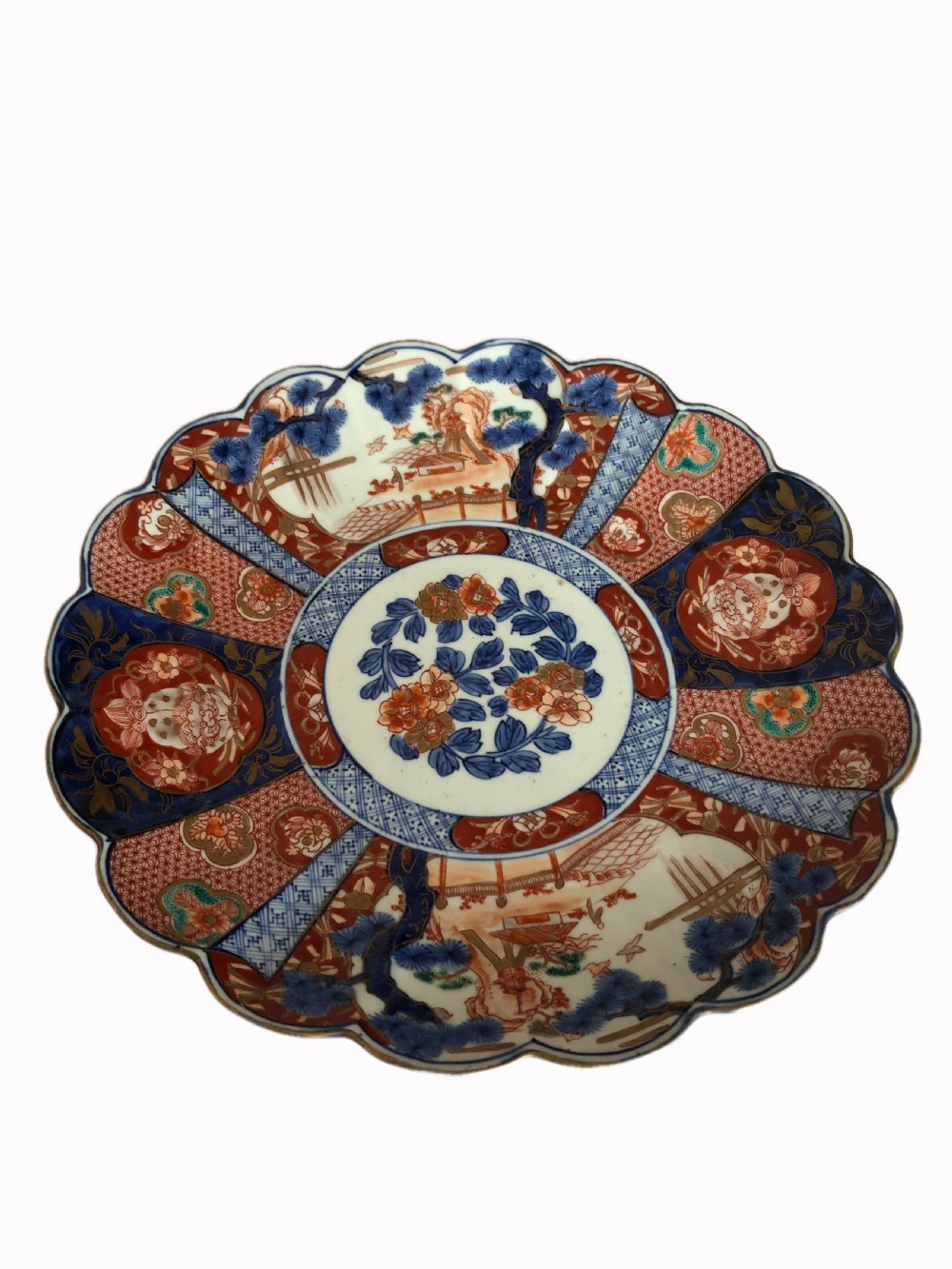 Outstanding quality antique Japanese Imari plate View III