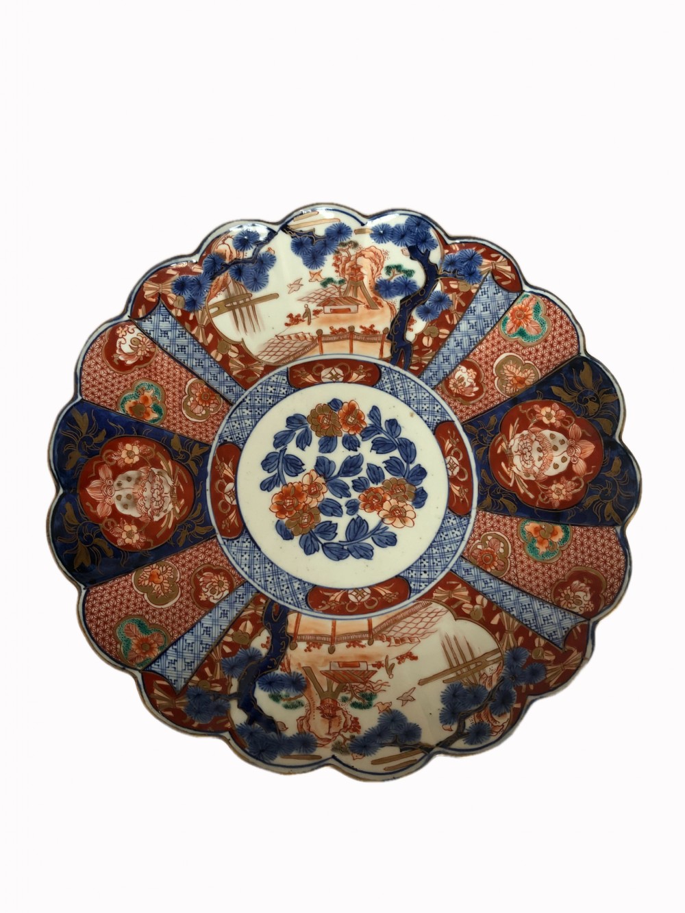 Outstanding quality antique Japanese Imari plate View IV