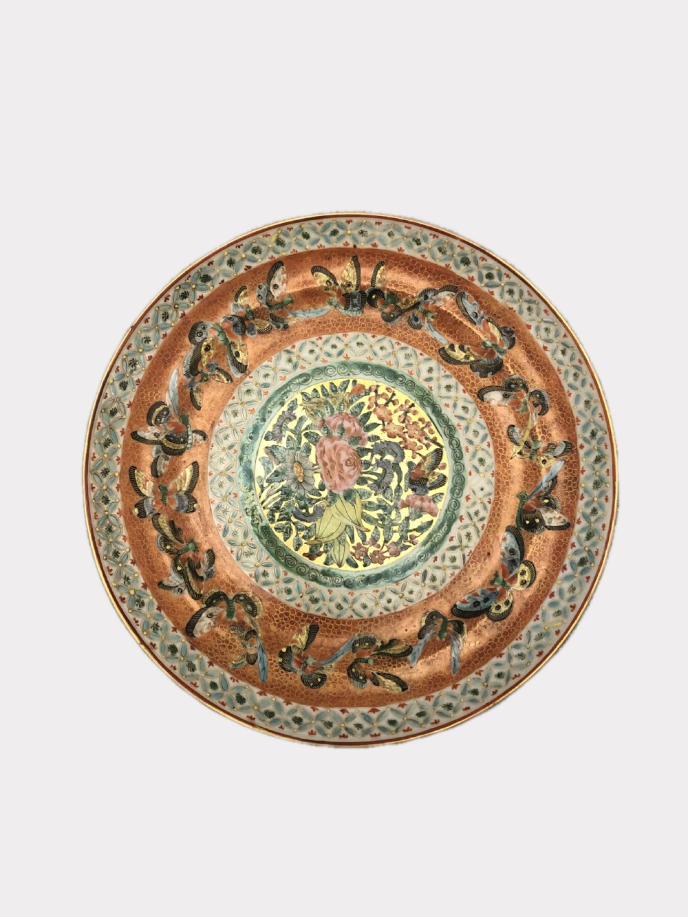 Antique Japanese Quality Hand Painted Plate