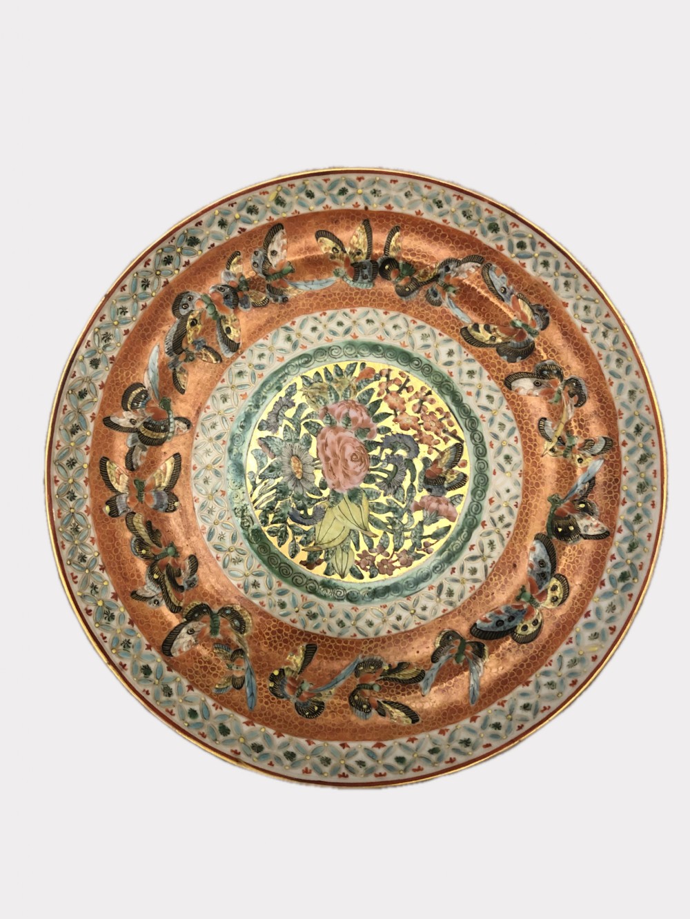 Antique Japanese Quality Hand Painted Plate View II