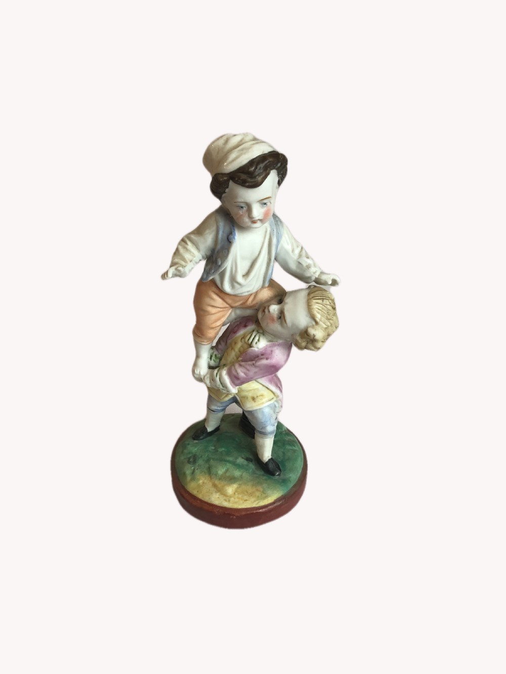 Small Antique Continental Figure View V