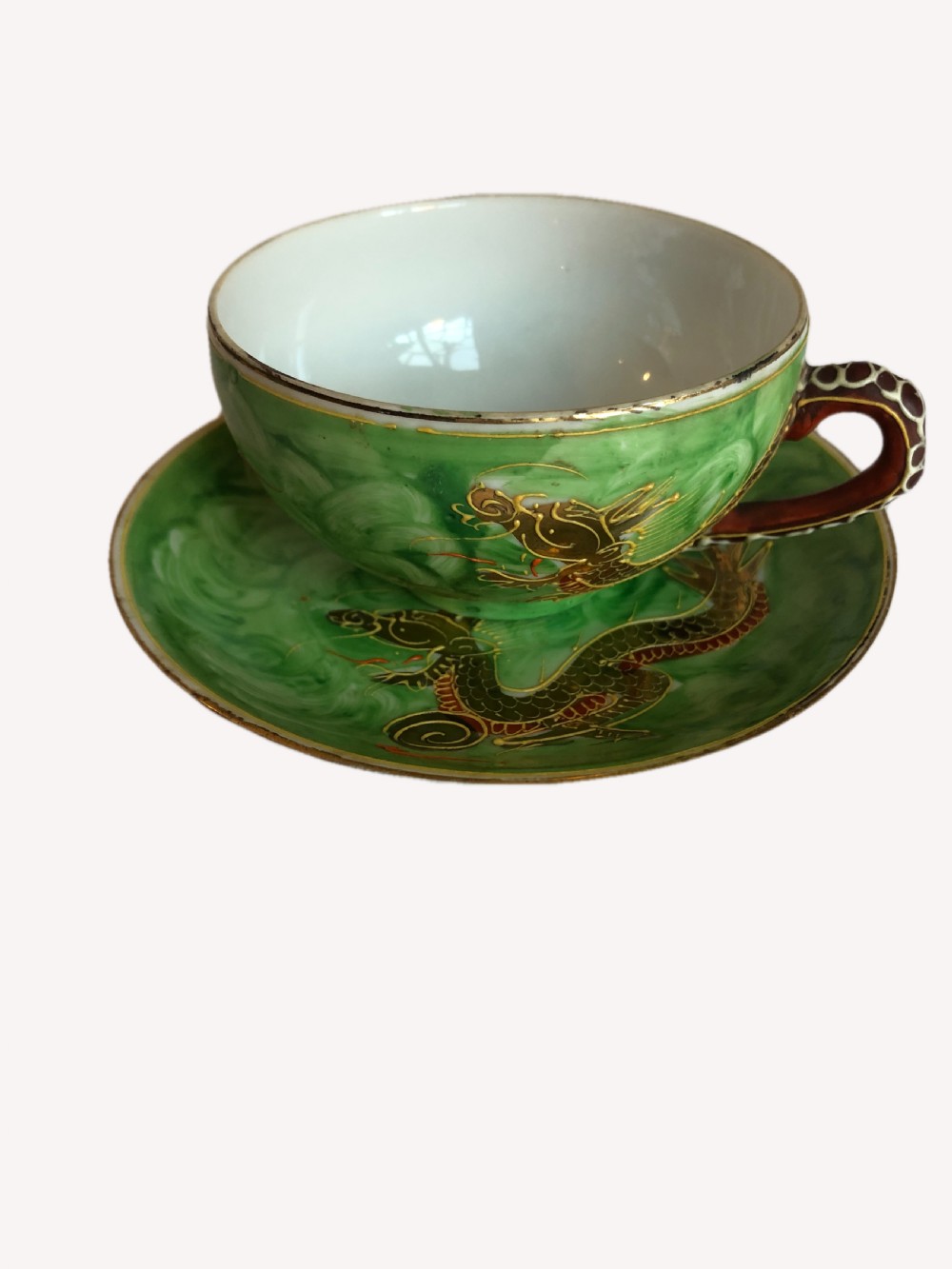 Unique Antique Japanese Part Tea Set View II