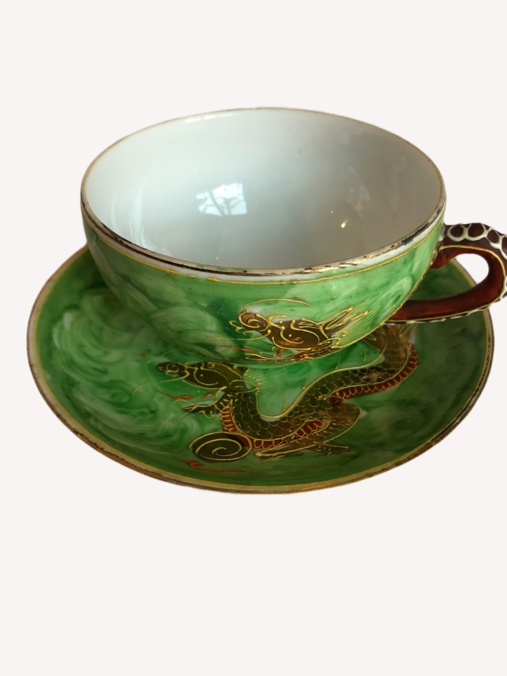 Unique Antique Japanese Part Tea Set View III